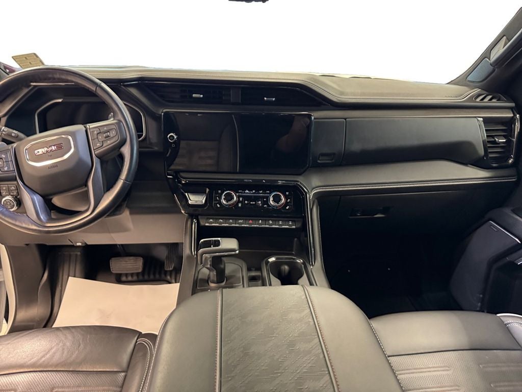 Used 2023 Summit White GMC 4WD Crew Cab Short Box AT4X image 12