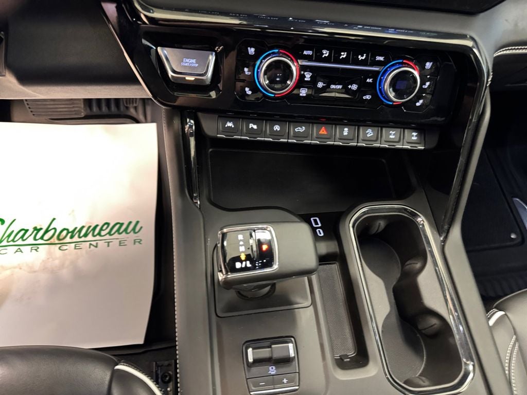 Used 2023 Summit White GMC 4WD Crew Cab Short Box AT4X image 15