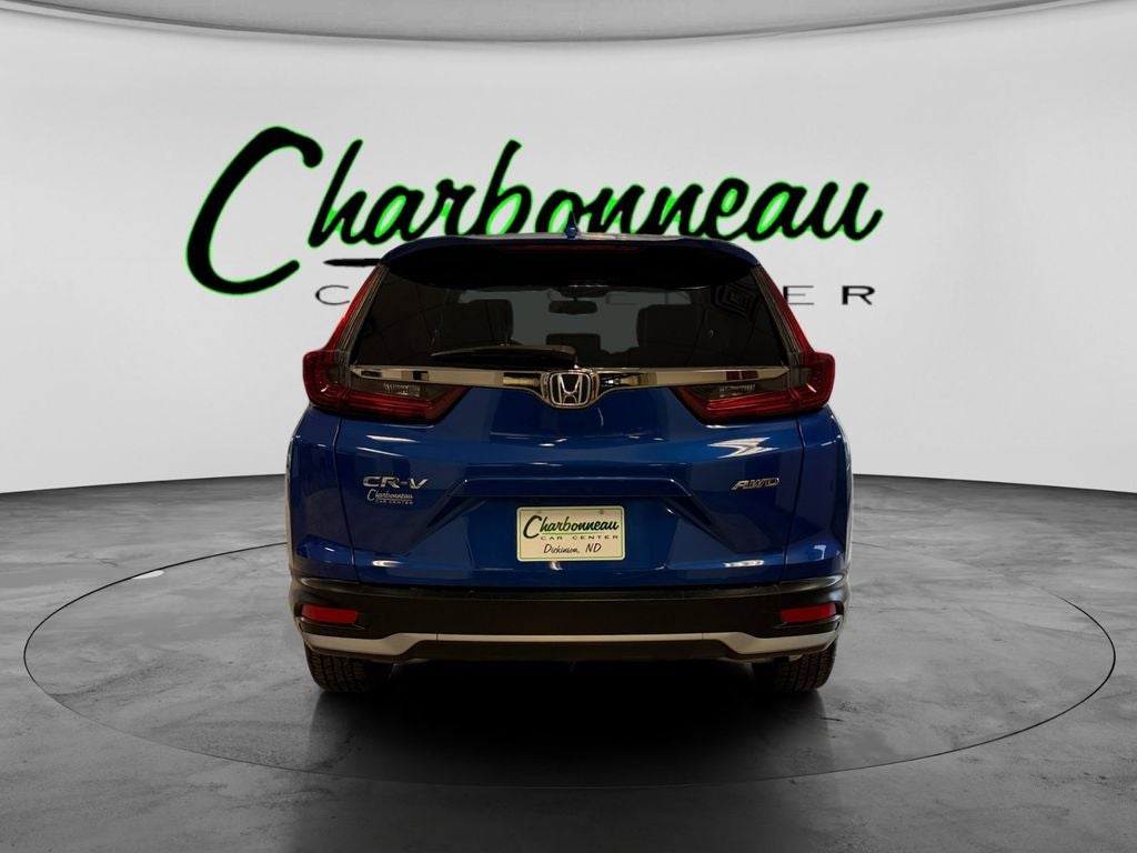 Used 2022 Crystal Black Pearl Honda AWD EX-L image 4