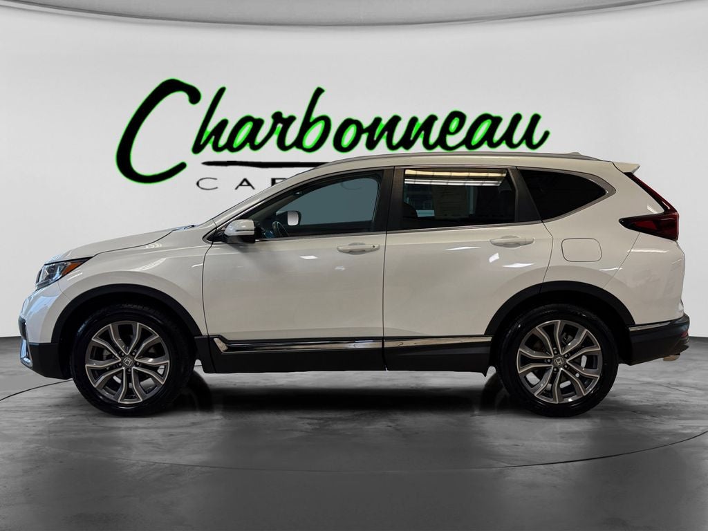 Used 2021 Platinum White Pearl Honda AWD Touring image 2
