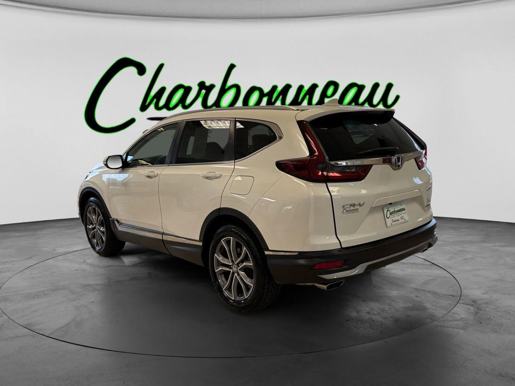 Used 2021 Platinum White Pearl Honda AWD Touring image 3