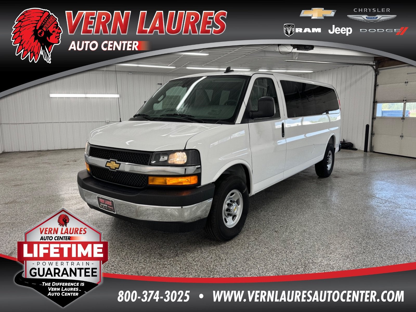 Summit White 2026 Chevrolet Express Van Rear-Wheel Drive Automatic