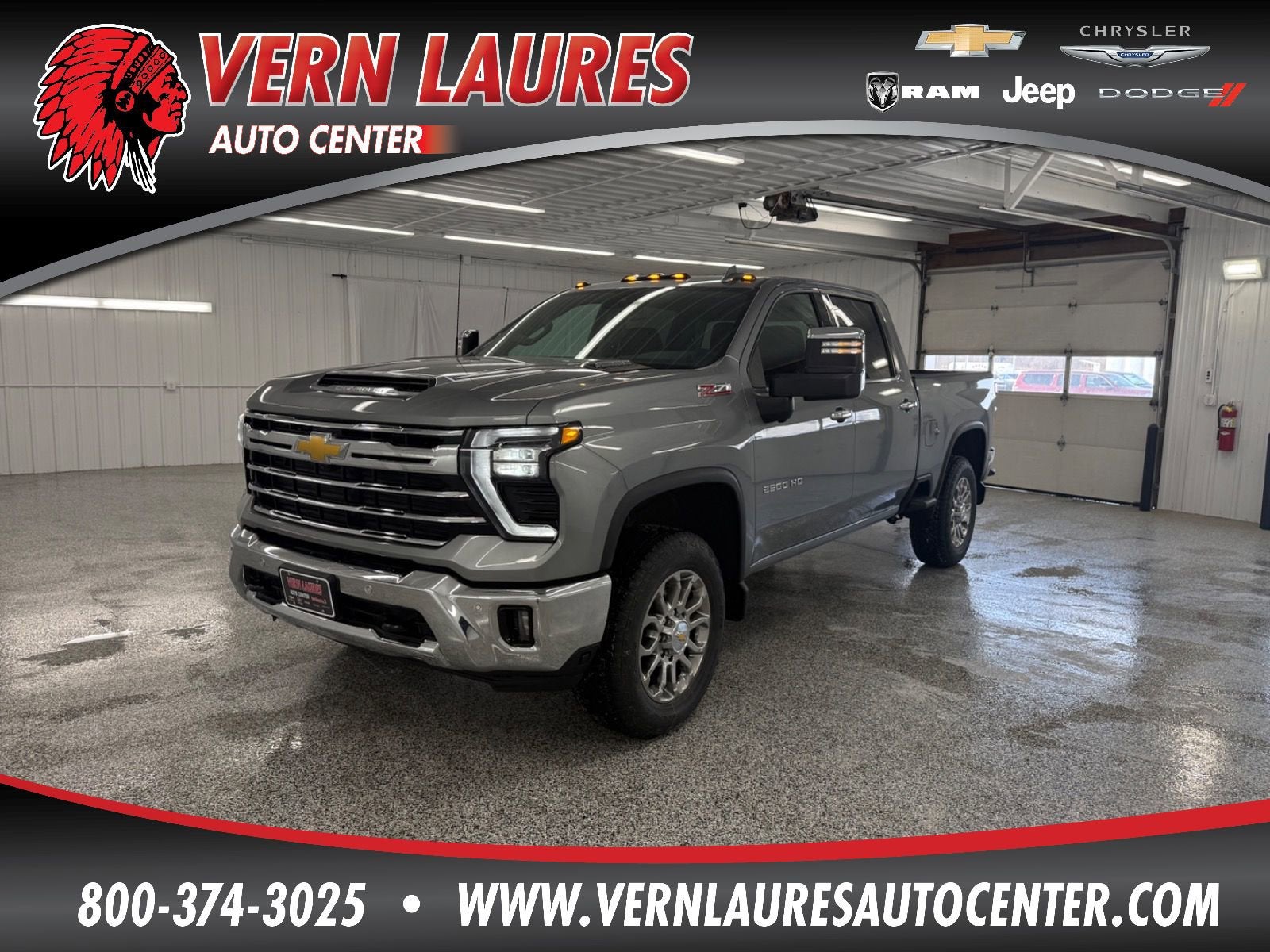 Sterling Gray Metallic 2026 Chevrolet Silverado 2500HD Pickup Truck Four-Wheel Drive Automatic