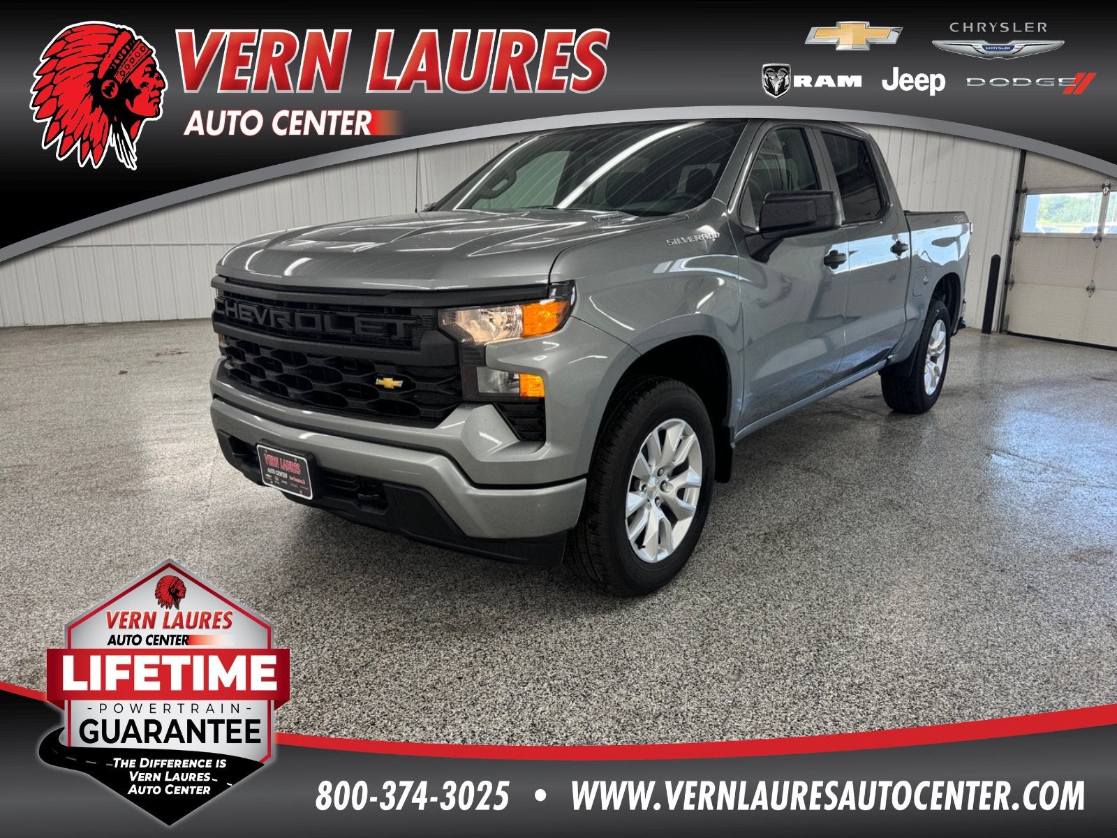 Sterling Gray Metallic 2026 Chevrolet Silverado 1500 Pickup Truck Four-Wheel Drive Automatic