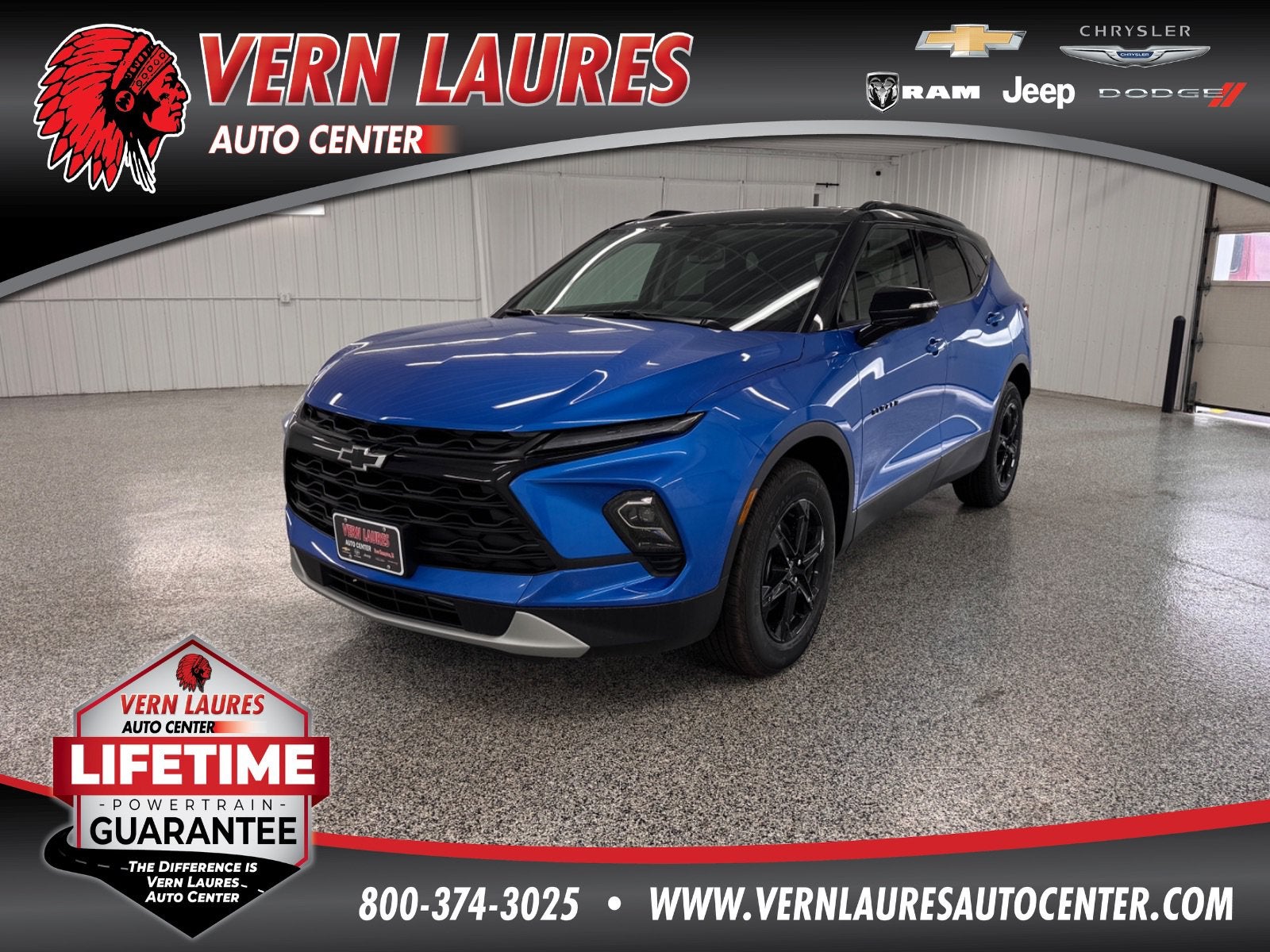 Riptide Blue Metallic 2026 Chevrolet Blazer SUV / Crossover  Automatic