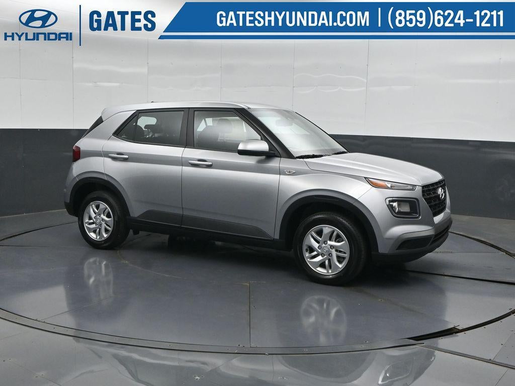 Shimmering Silver 2026 Hyundai Venue SUV / Crossover Front-Wheel Drive Continuously Variable Transmission