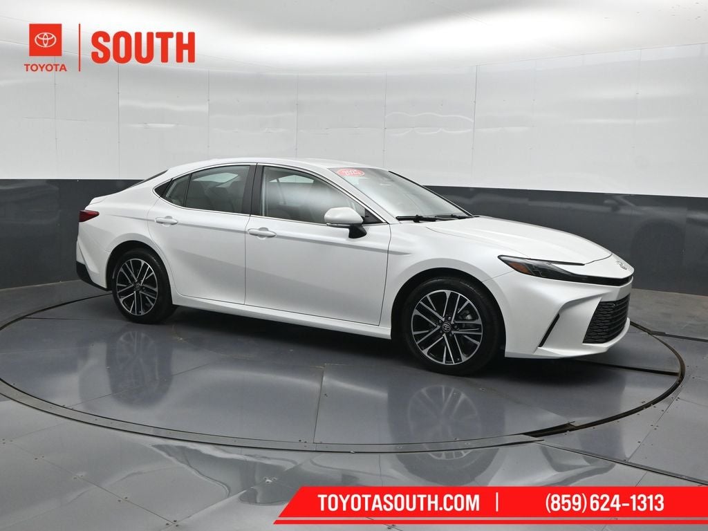 White (Wind Chill Pearl) 2025 Toyota Camry Sedan All-Wheel Drive Continuously Variable Transmission