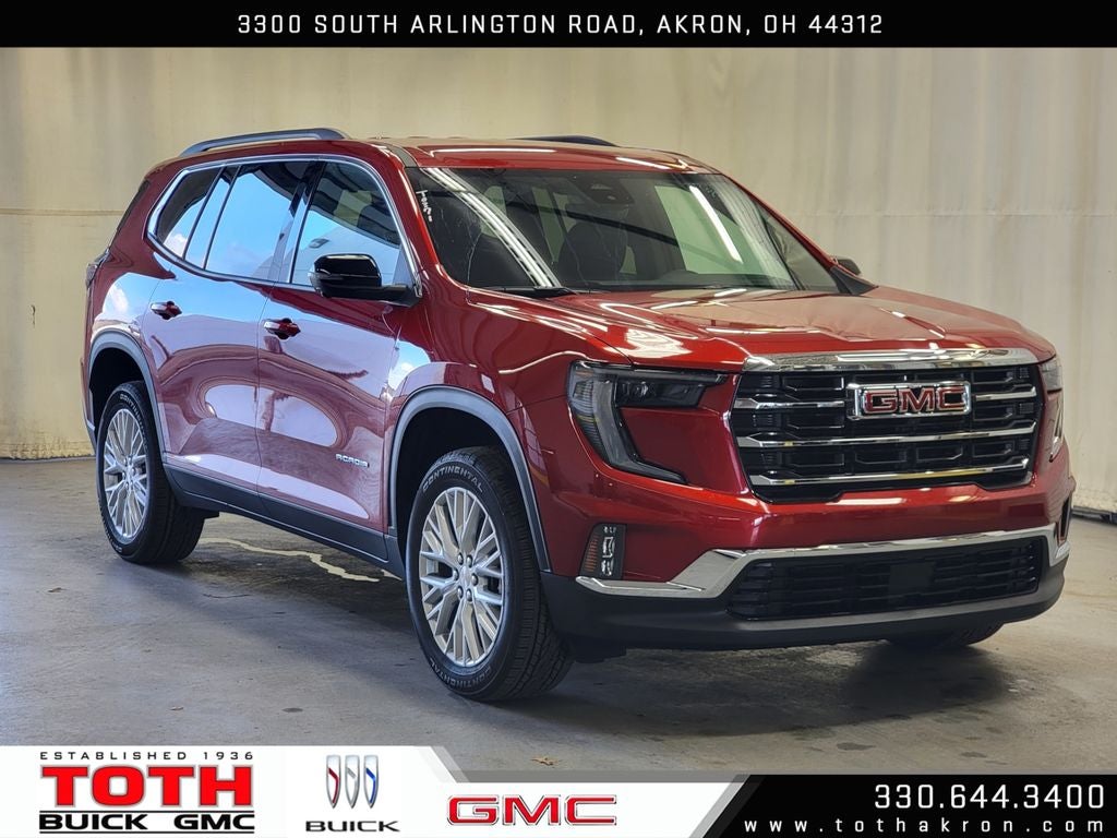 Volcanic Red Tintcoat 2026 GMC Acadia SUV / Crossover Four-Wheel Drive Automatic