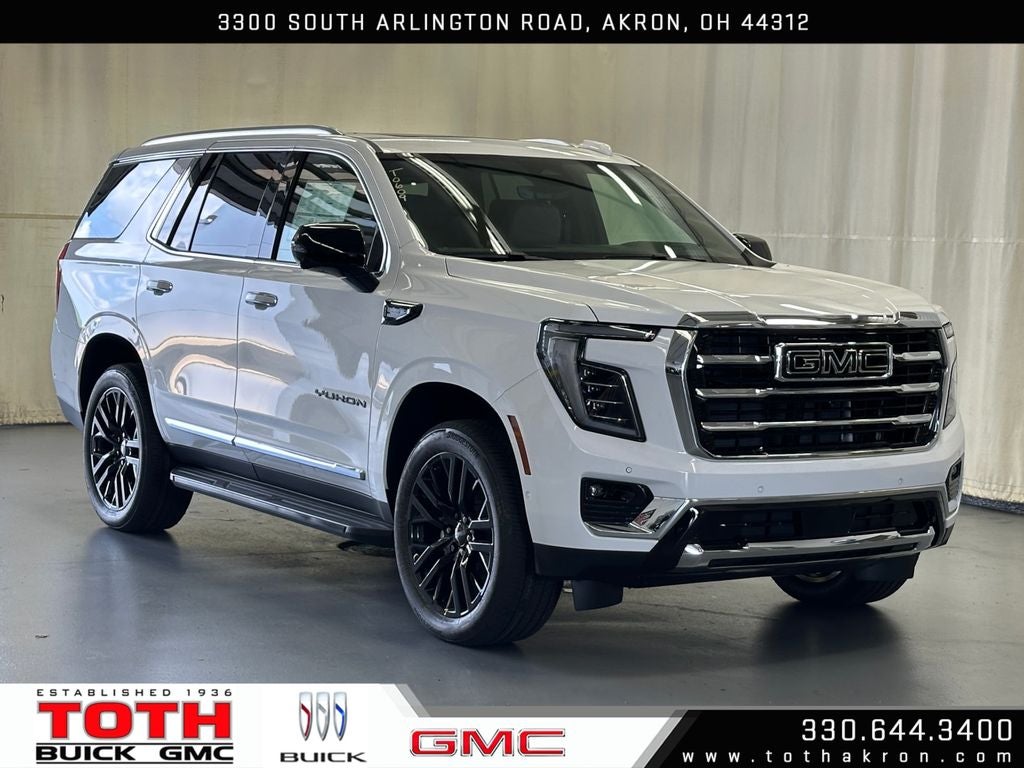 Summit White 2026 GMC Yukon SUV / Crossover Four-Wheel Drive Automatic