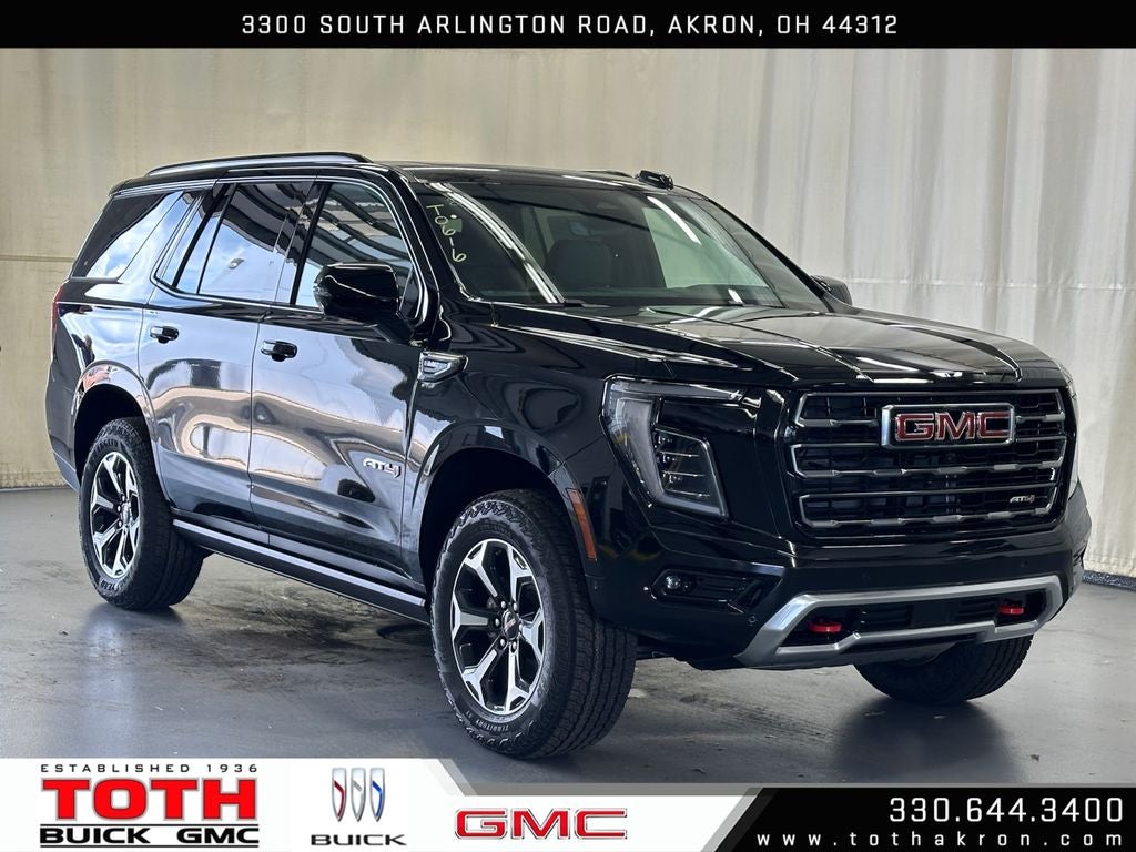 Onyx Black 2026 GMC Yukon SUV / Crossover Four-Wheel Drive Automatic