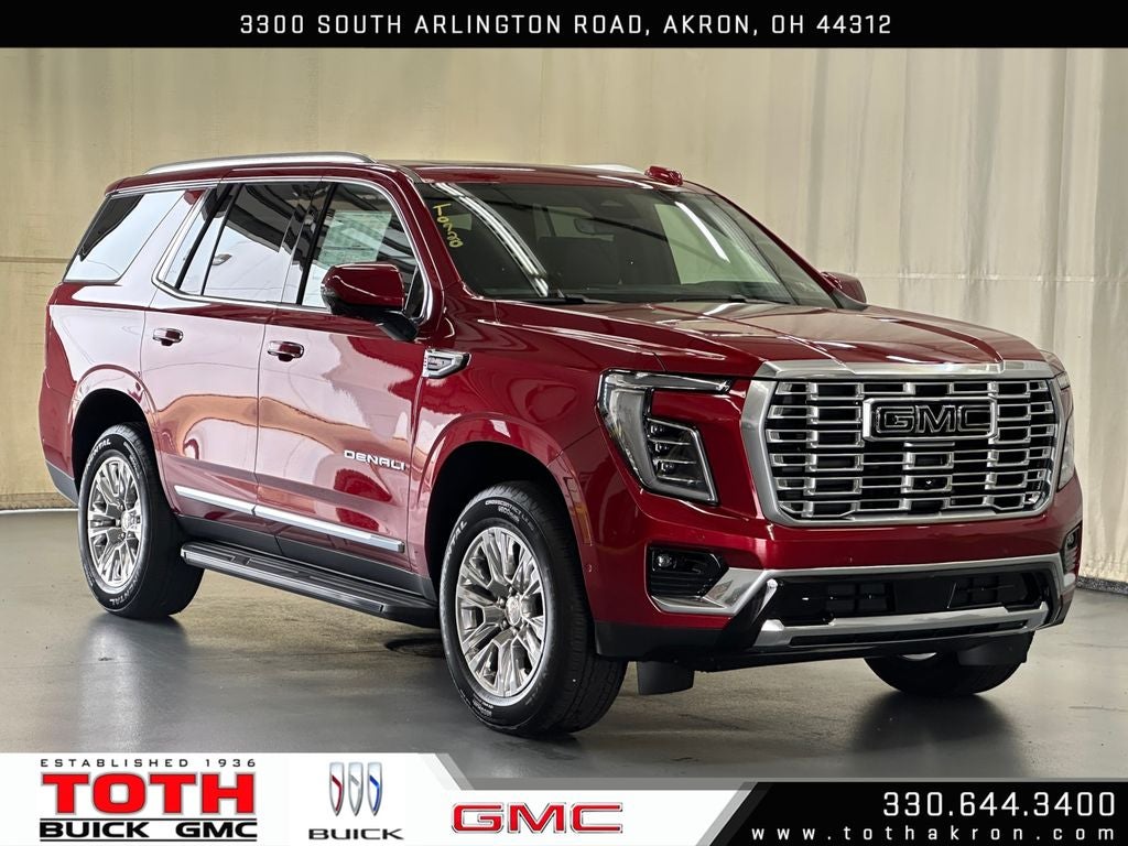 Volcanic Red Tintcoat 2026 GMC Yukon SUV / Crossover Four-Wheel Drive Automatic