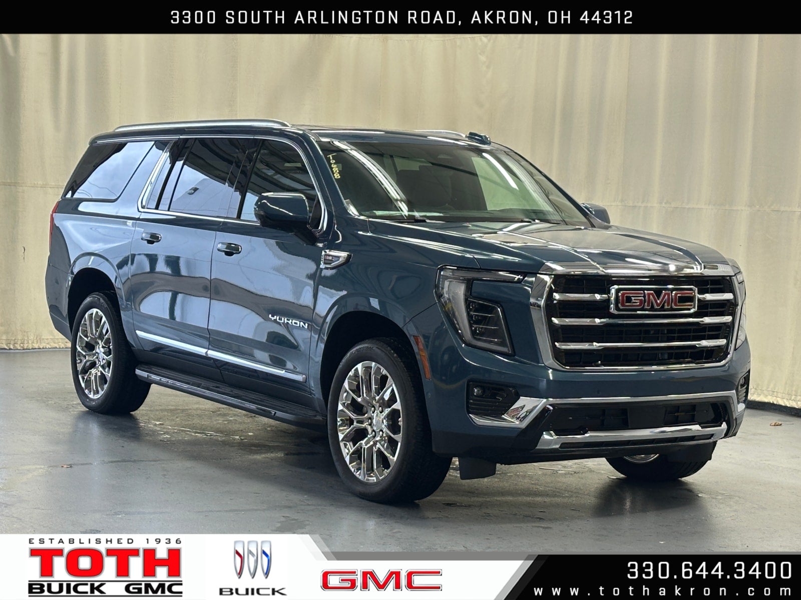 Downpour Metallic 2026 GMC Yukon XL SUV / Crossover Four-Wheel Drive Automatic