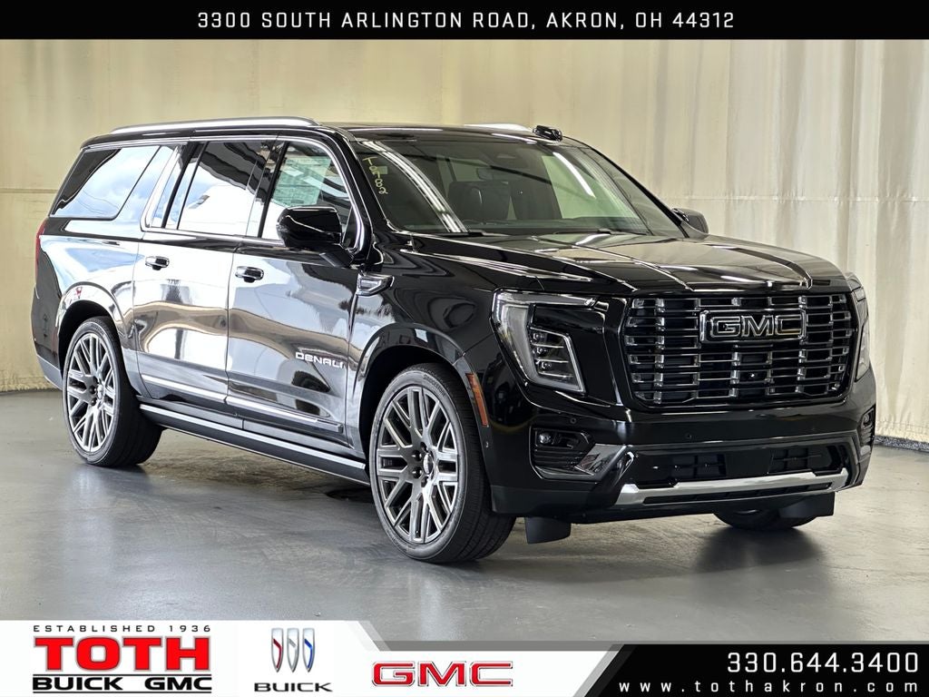 Onyx Black 2026 GMC Yukon XL SUV / Crossover Four-Wheel Drive Automatic