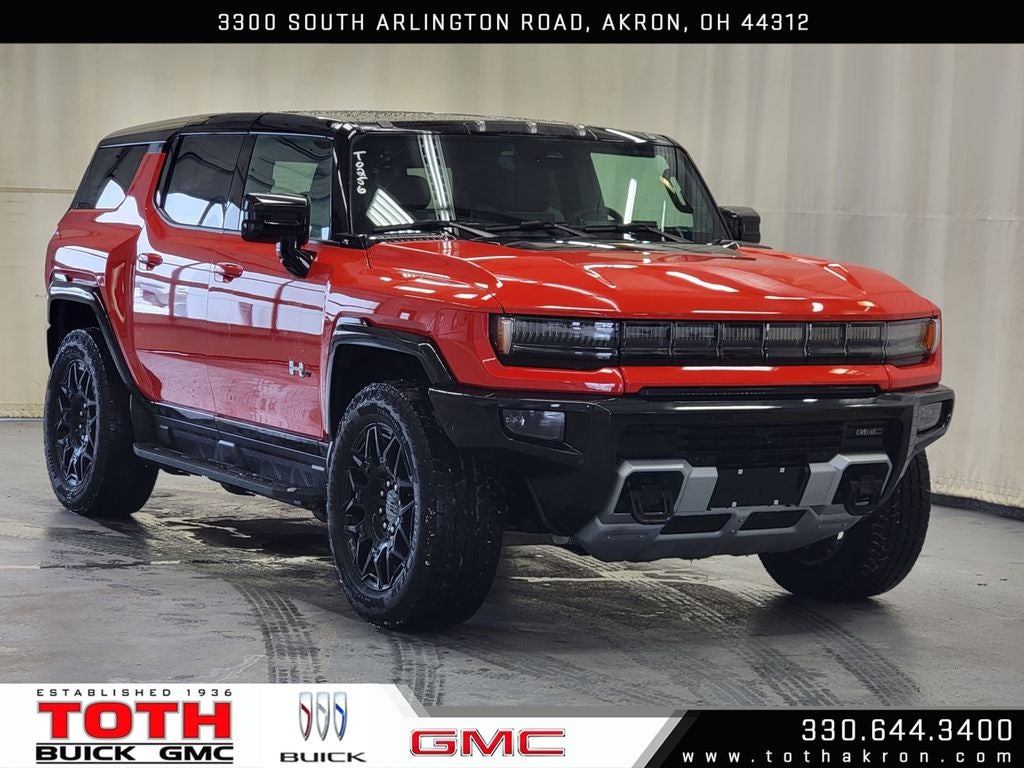 Solar Orange 2026 GMC Hummer EV SUV SUV / Crossover All-Wheel Drive Automatic