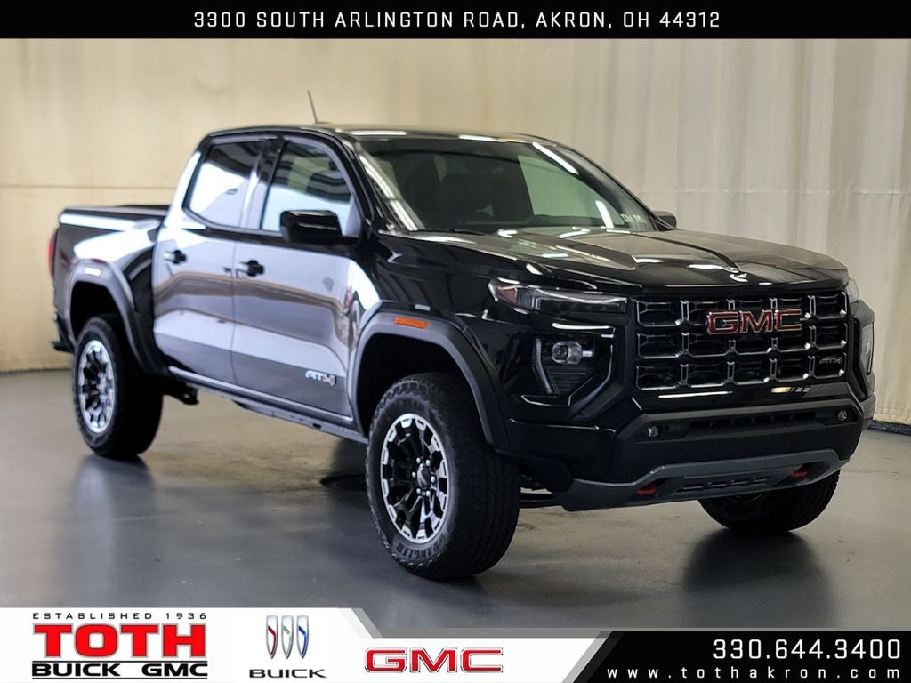 Onyx Black 2026 GMC Canyon Pickup Truck Four-Wheel Drive Automatic