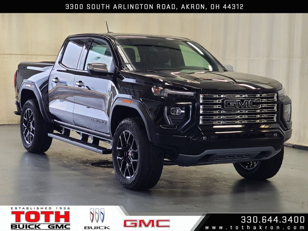 Onyx Black 2026 GMC Canyon Pickup Truck Four-Wheel Drive Automatic