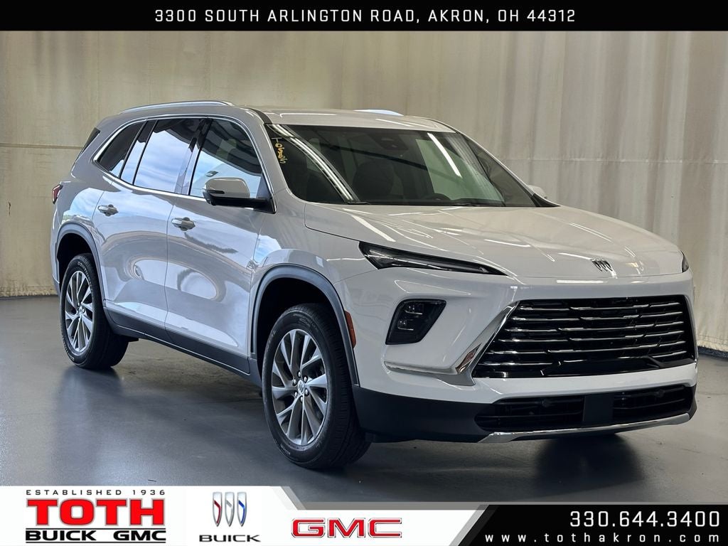 Summit White 2026 Buick Enclave SUV / Crossover Front-Wheel Drive Automatic