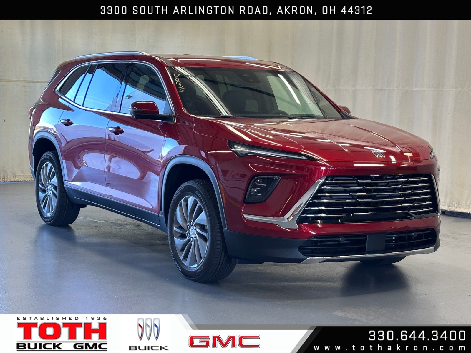 Cherry Red Tintcoat 2027 Buick Enclave SUV / Crossover Front-Wheel Drive Automatic