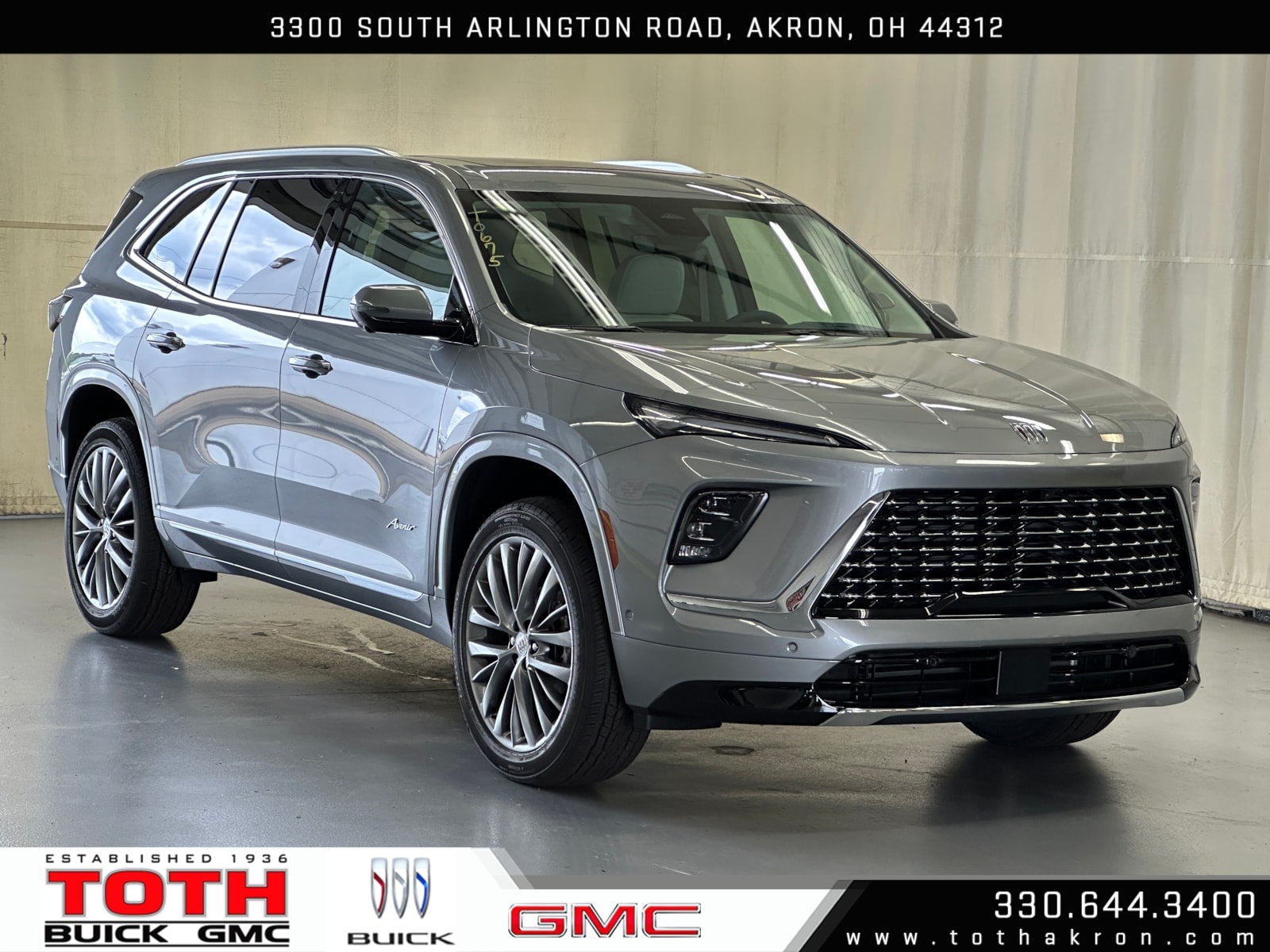 Moonstone Gray Metallic 2026 Buick Enclave SUV / Crossover Front-Wheel Drive Automatic