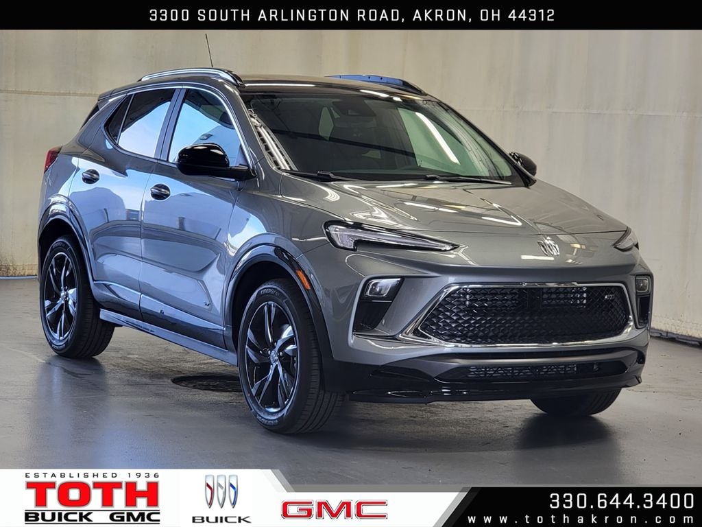 Moonstone Gray Metallic 2026 Buick Encore GX SUV / Crossover Front-Wheel Drive Automatic