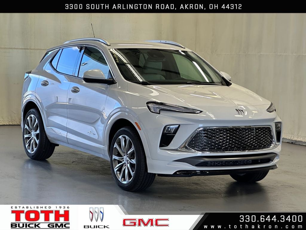 White Frost Tricoat 2026 Buick Encore GX SUV / Crossover All-Wheel Drive Automatic