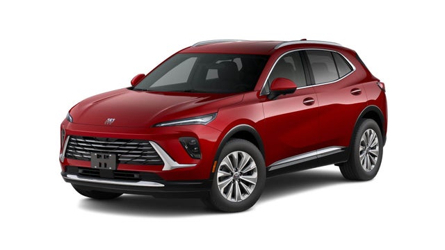 Brilliant Red 2025 Buick Envision Preferred AWD SUV / Crossover All-Wheel Drive Automatic