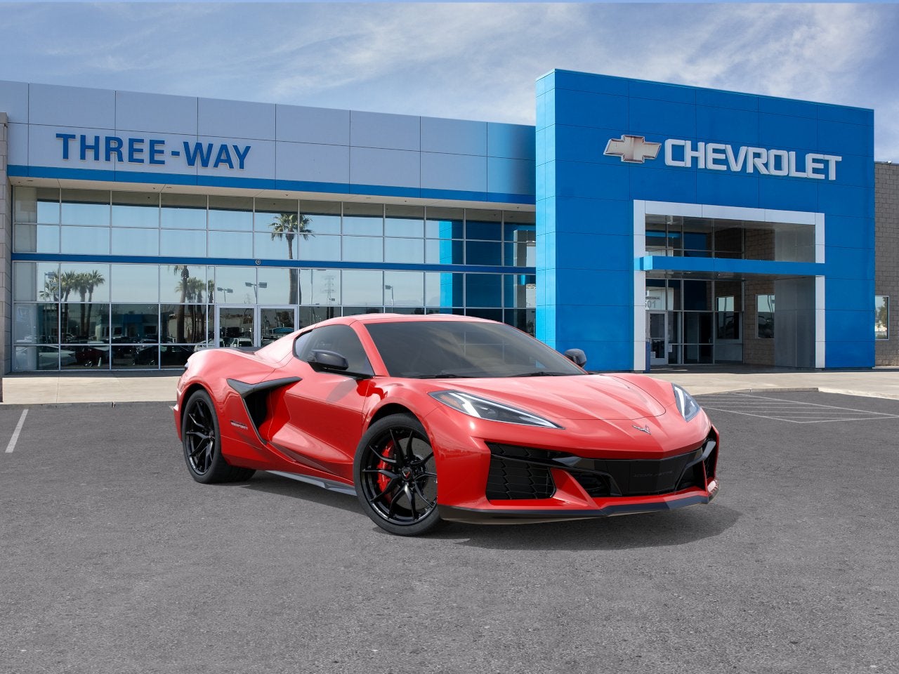 Torch Red 2027 Chevrolet Corvette Coupe Rear-Wheel Drive Automatic