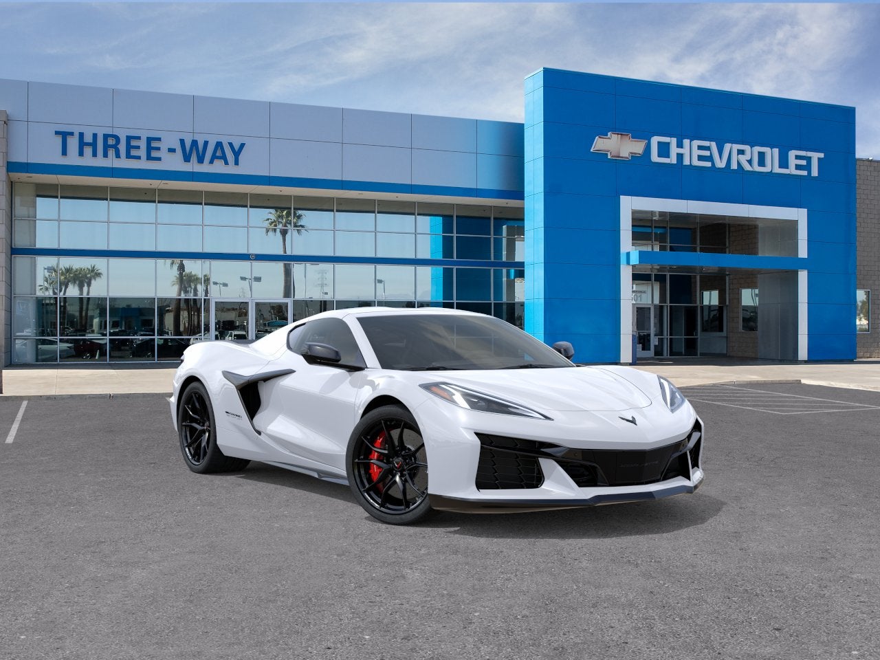 Arctic White 2027 Chevrolet Corvette Coupe Rear-Wheel Drive Automatic
