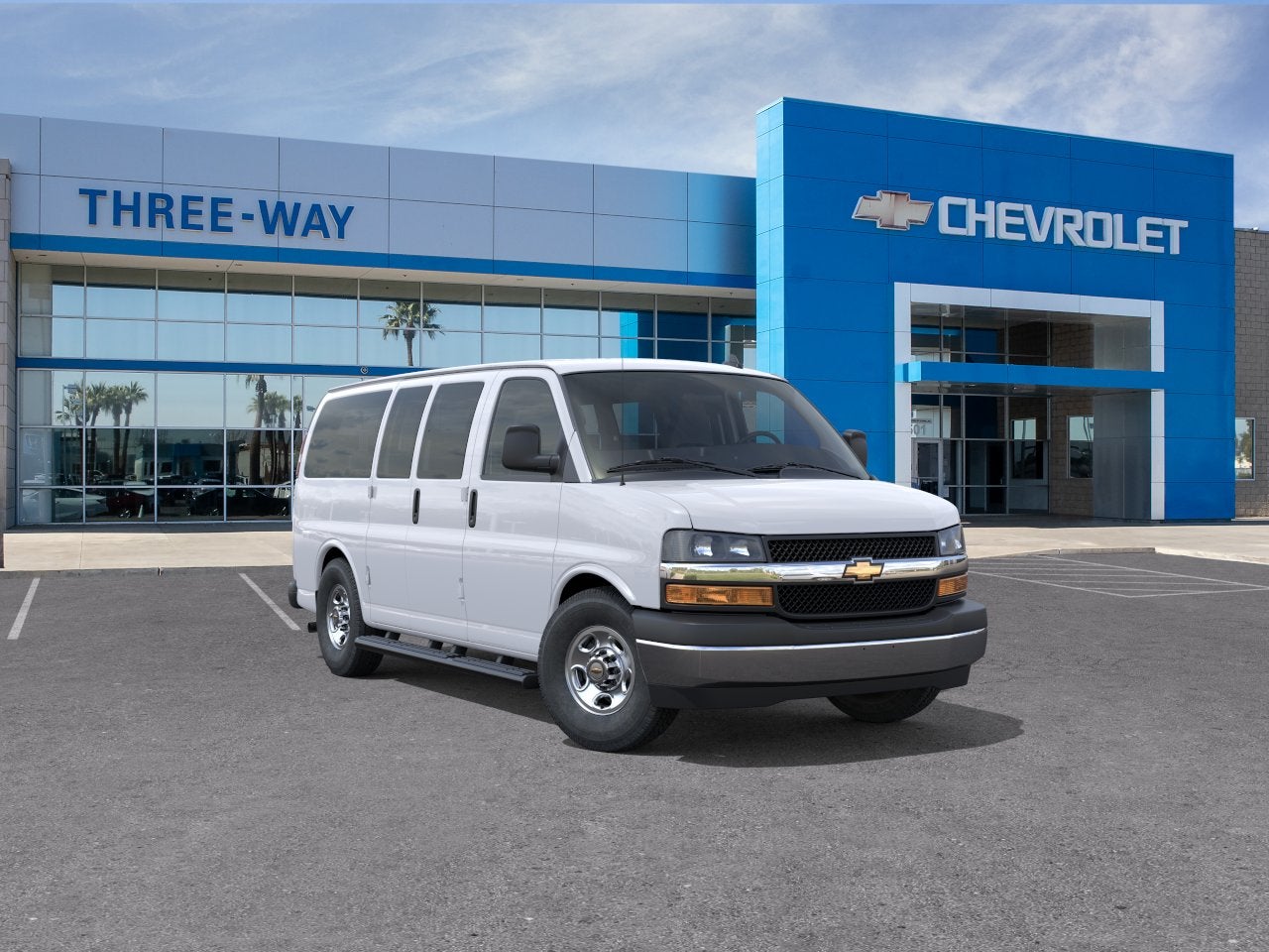 Summit White 2026 Chevrolet Express Van Rear-Wheel Drive Automatic