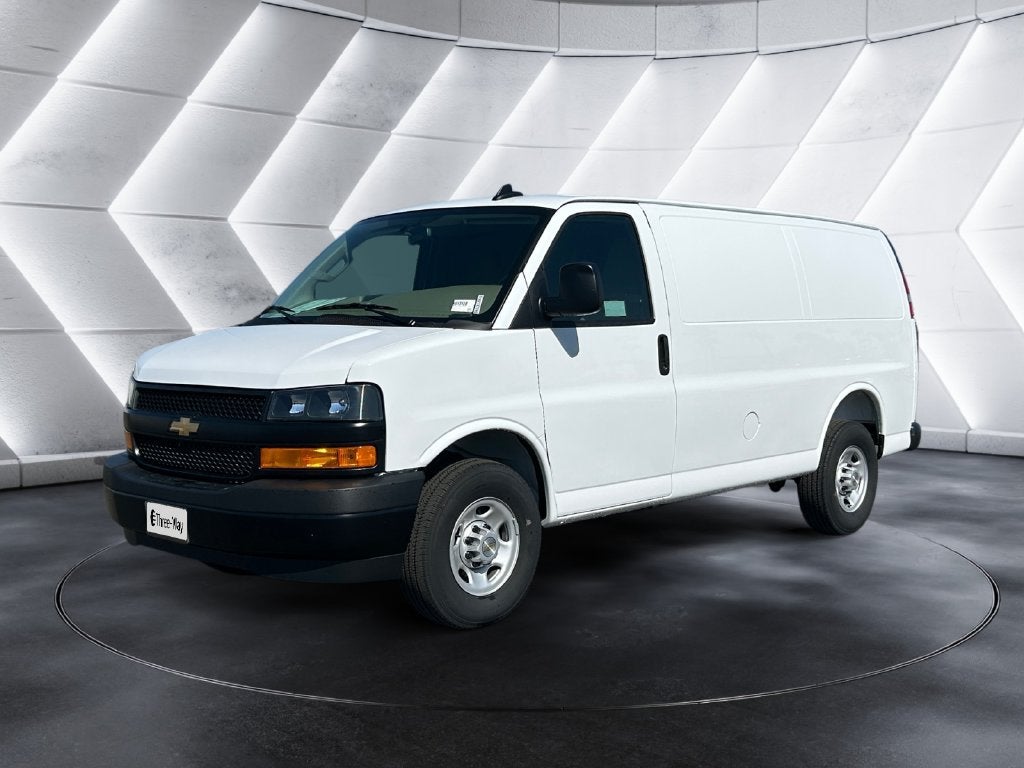 Summit White 2026 Chevrolet Express Cargo Van Rear-Wheel Drive Automatic