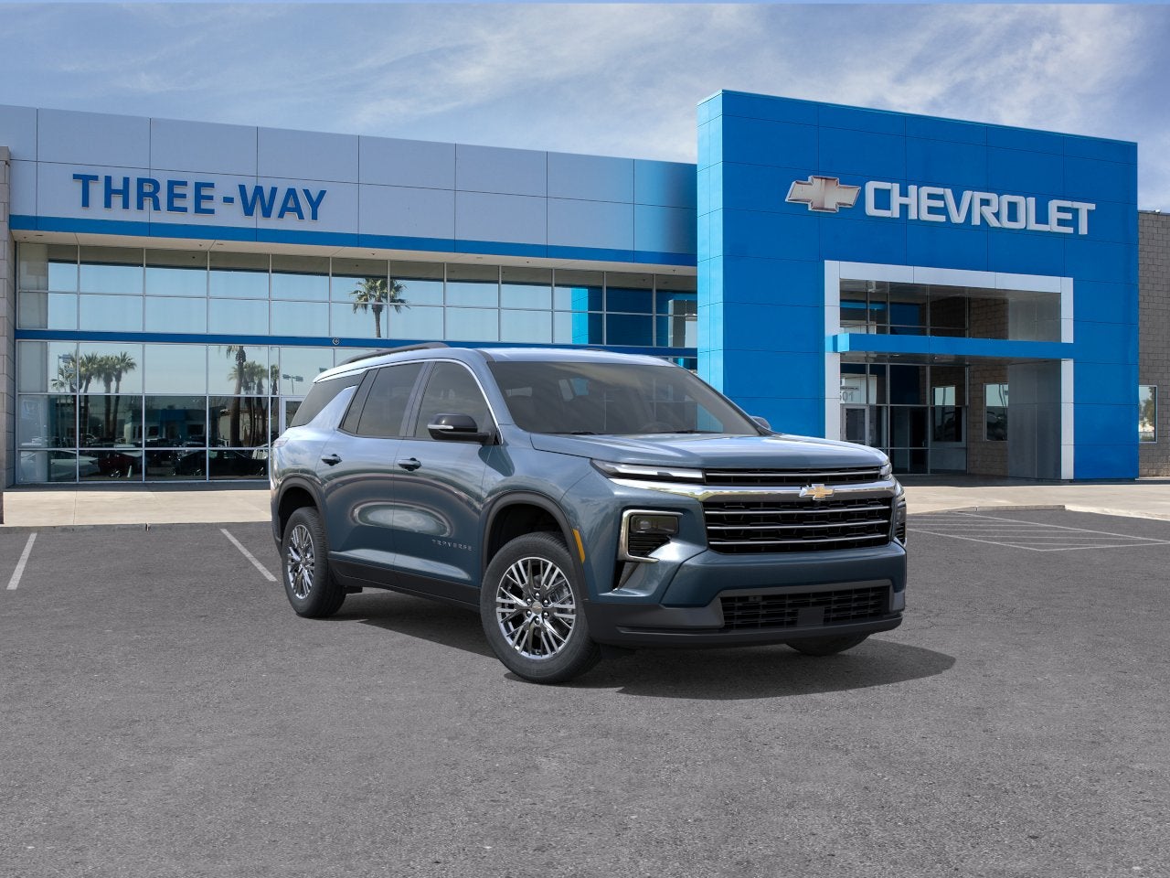 Lakeshore Blue Metallic 2026 Chevrolet Traverse SUV / Crossover Front-Wheel Drive Automatic