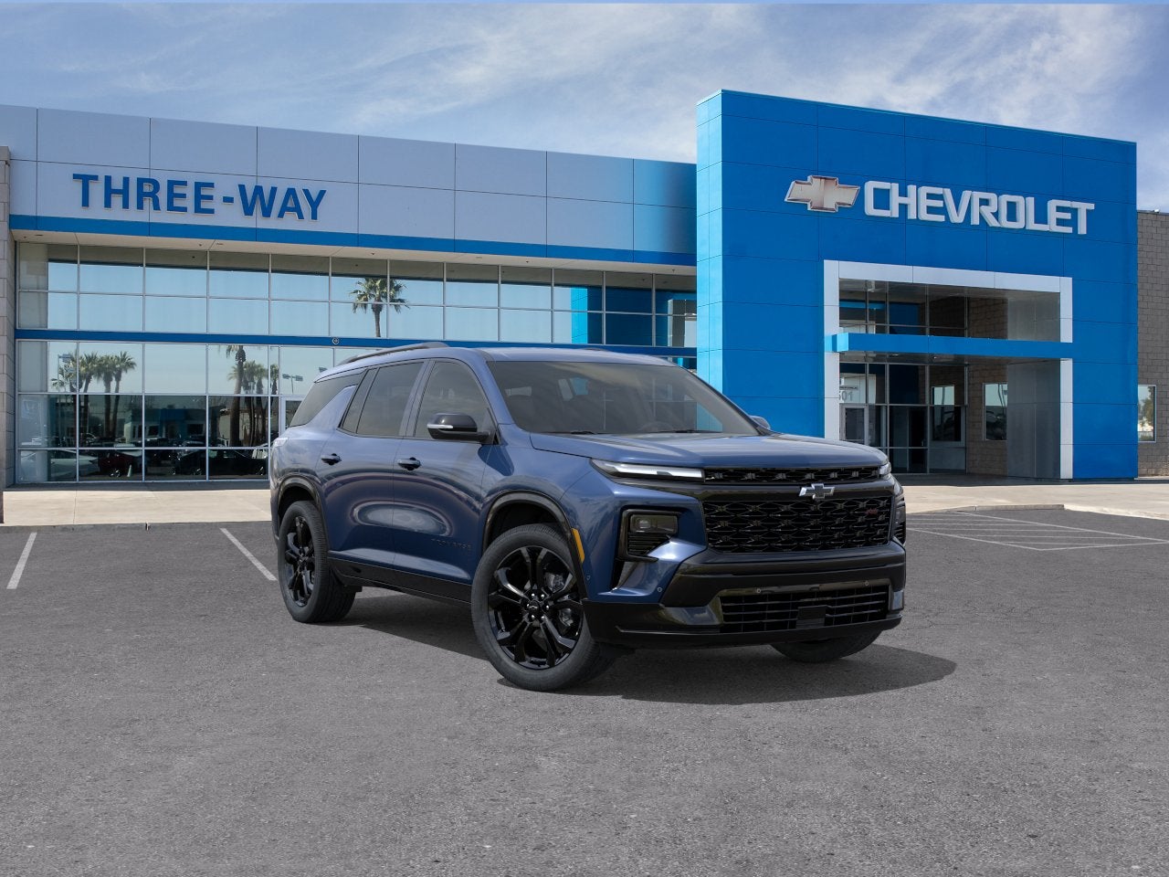 Twilight Blue 2027 Chevrolet Traverse SUV / Crossover Front-Wheel Drive Automatic