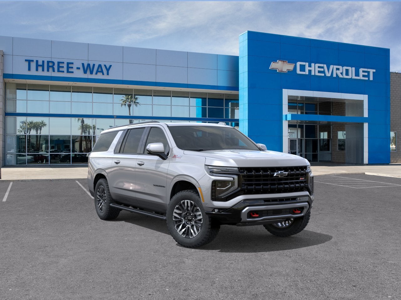 Sterling Gray Metallic 2026 Chevrolet Suburban SUV / Crossover Four-Wheel Drive Automatic