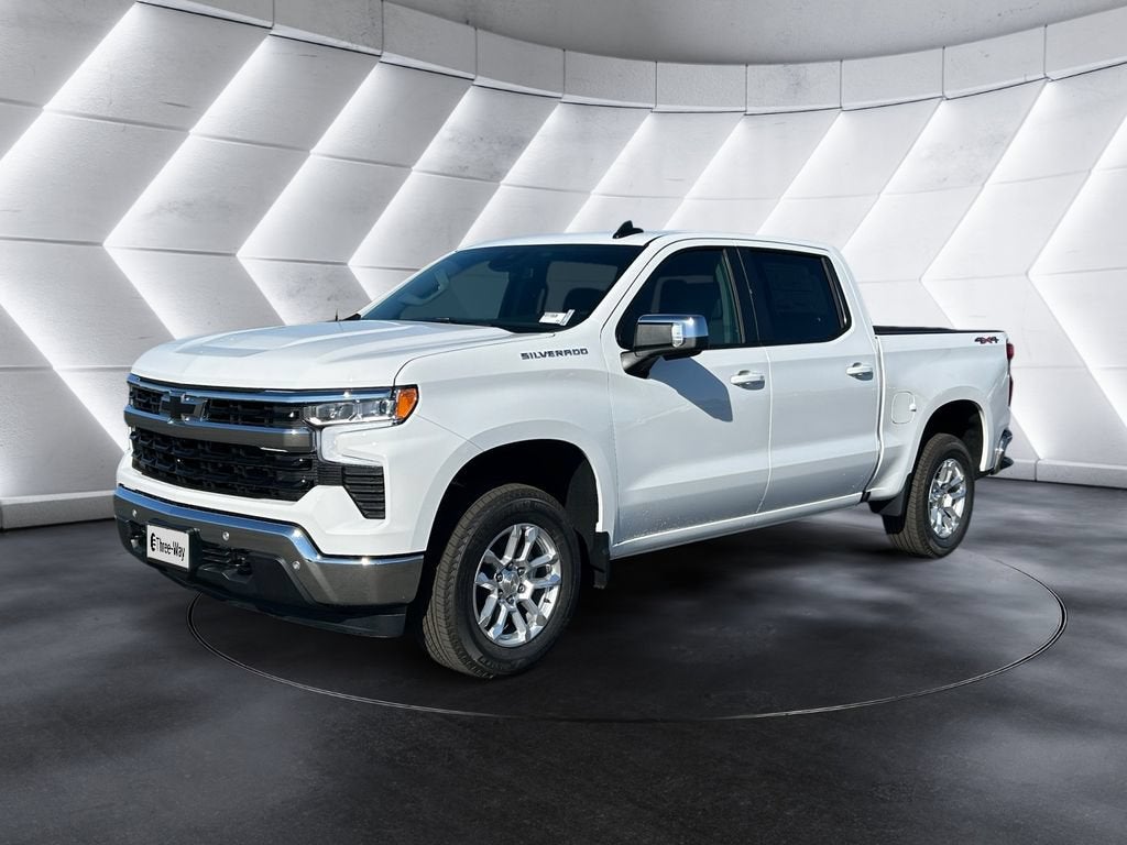 Summit White 2026 Chevrolet Silverado 1500 Pickup Truck Four-Wheel Drive Automatic