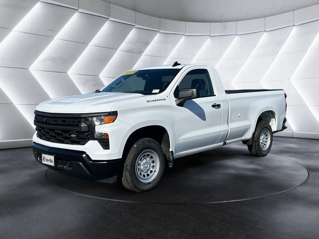 Summit White 2026 Chevrolet Silverado 1500 Pickup Truck 4X2 Automatic