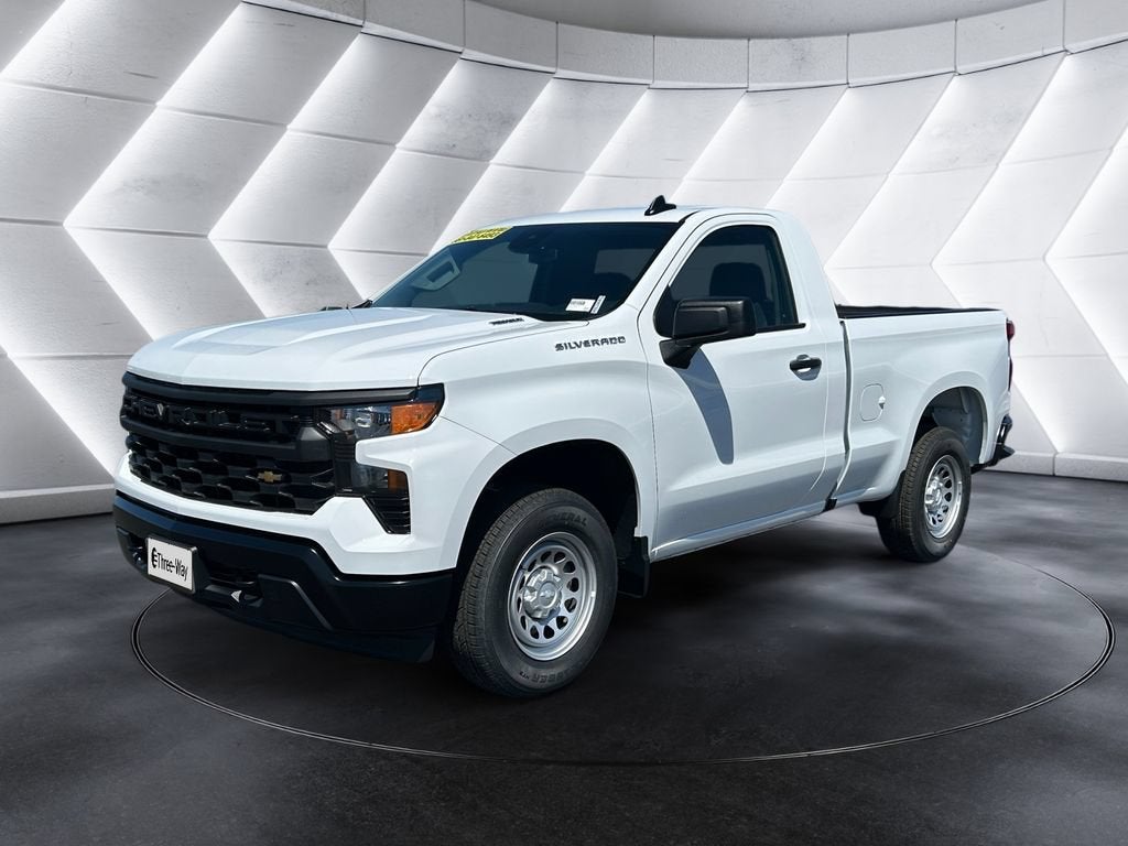 Summit White 2026 Chevrolet Silverado 1500 Pickup Truck 4X2 Automatic