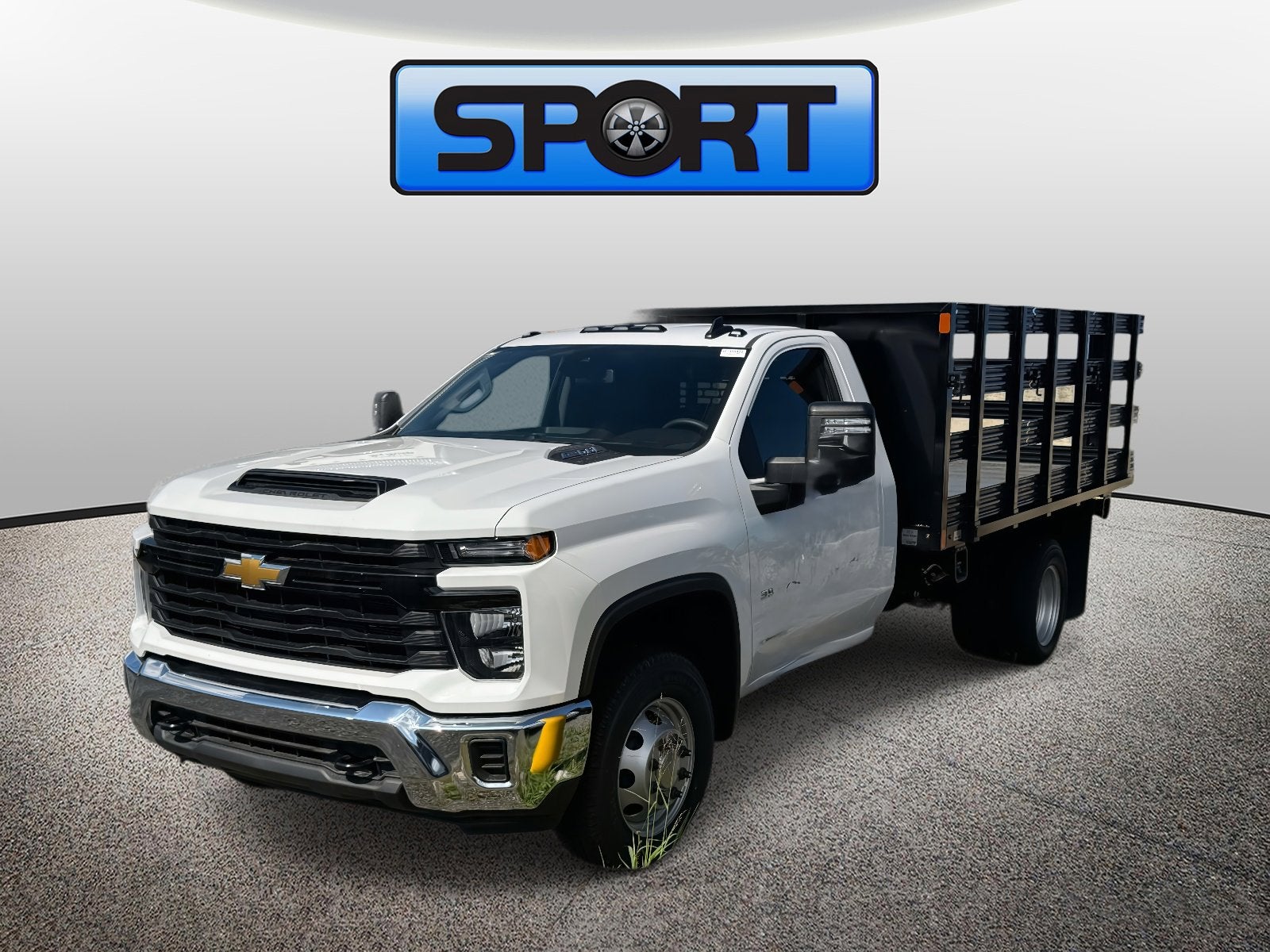 Summit White 2025 Chevrolet Silverado 3500HD Chassis Work Truck Regular Cab 4WD Pickup Truck Four-Wheel Drive Automatic