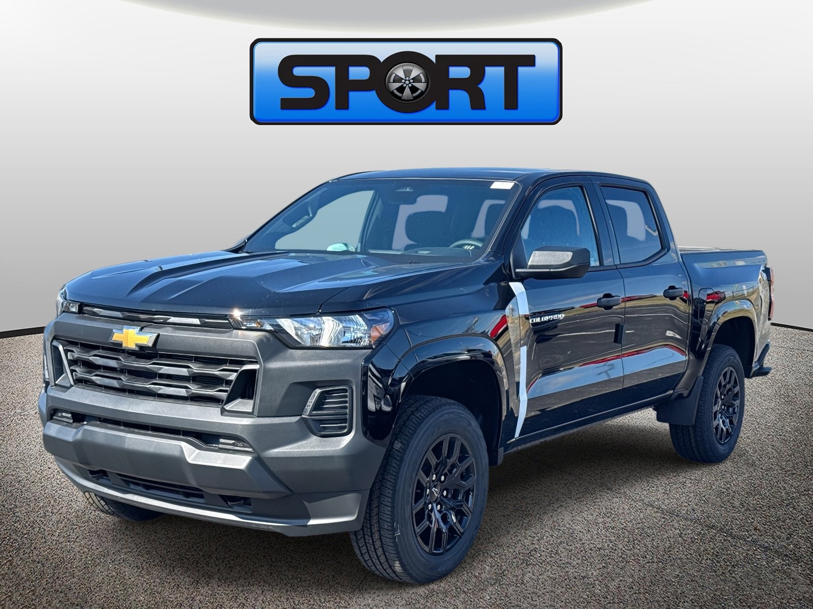 Black 2026 Chevrolet Colorado Pickup Truck Four-Wheel Drive Automatic