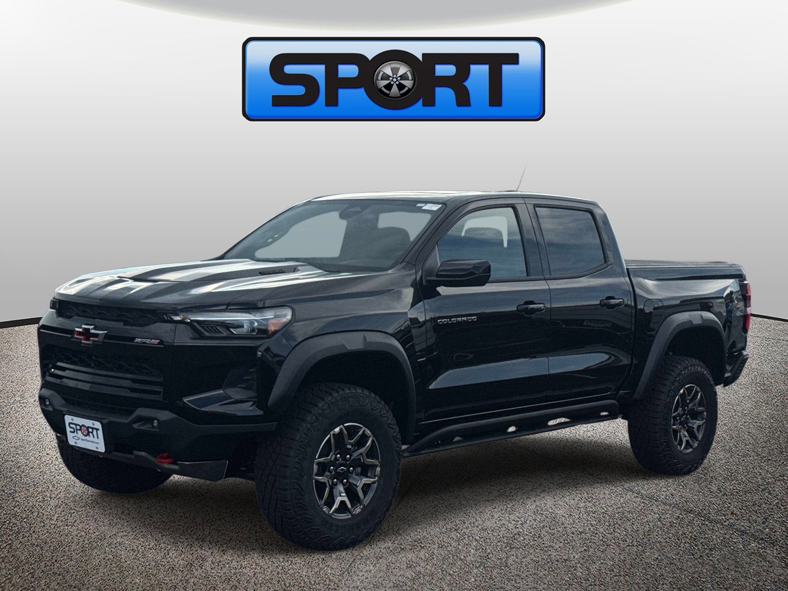 Black 2026 Chevrolet Colorado Pickup Truck Four-Wheel Drive Automatic
