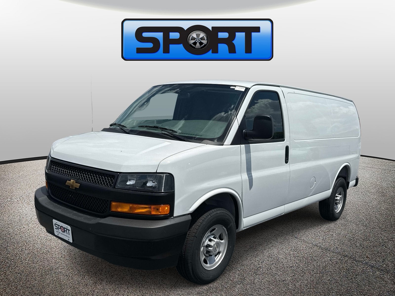 Summit White 2026 Chevrolet Express Cargo Van Rear-Wheel Drive Automatic