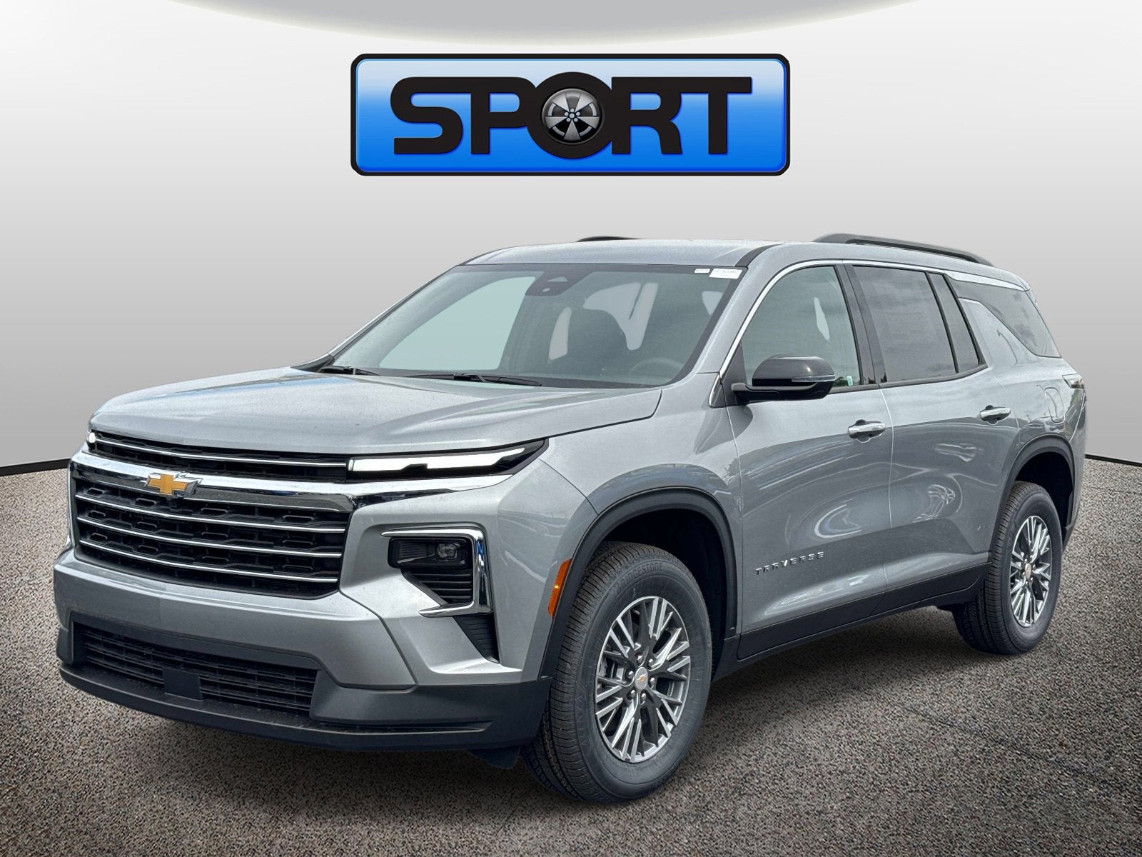 Sterling Gray Metallic 2026 Chevrolet Traverse SUV / Crossover Four-Wheel Drive Automatic