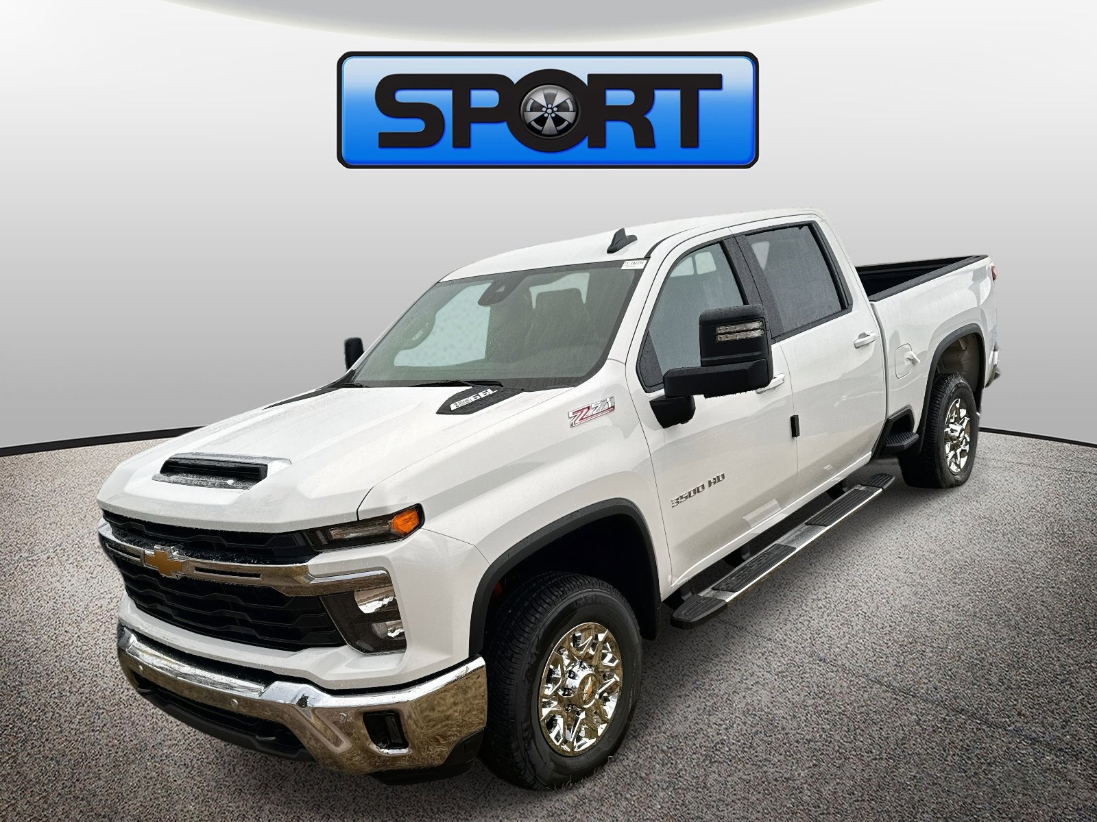Summit White 2026 Chevrolet Silverado 3500HD Pickup Truck Four-Wheel Drive Automatic