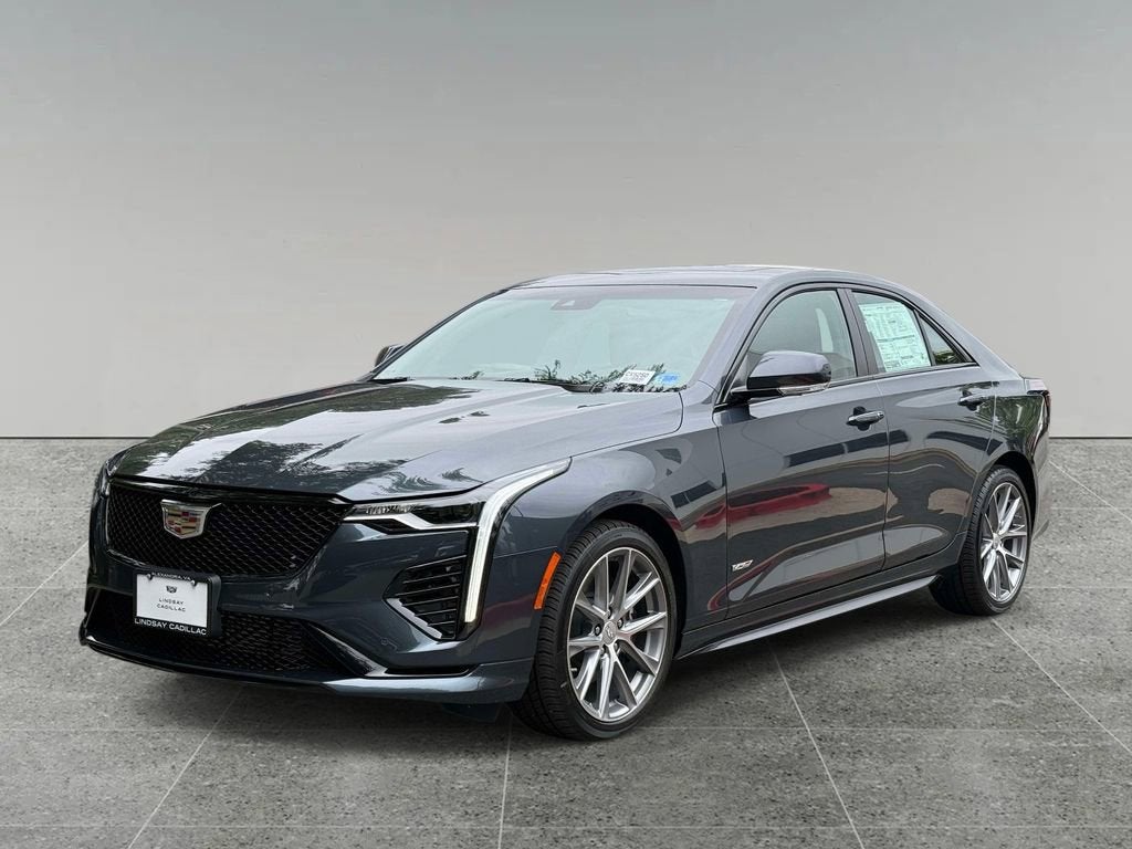 Deep Space Metallic 2026 Cadillac CT4 Sedan All-Wheel Drive Automatic