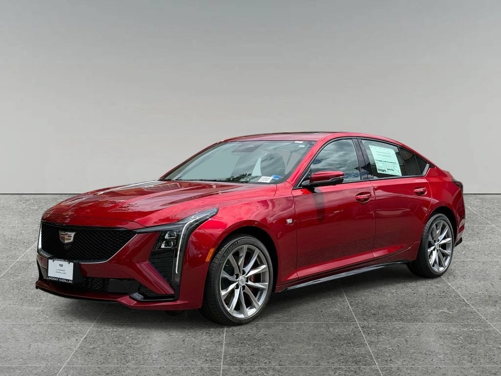 Radiant Red Tintcoat 2026 Cadillac CT5 Sedan All-Wheel Drive Automatic