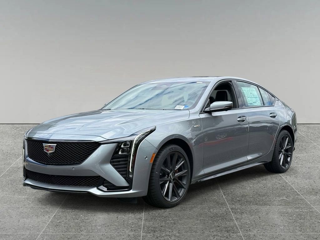 Argent Silver Metallic 2026 Cadillac CT5 V-Series AWD Sedan All-Wheel Drive Automatic