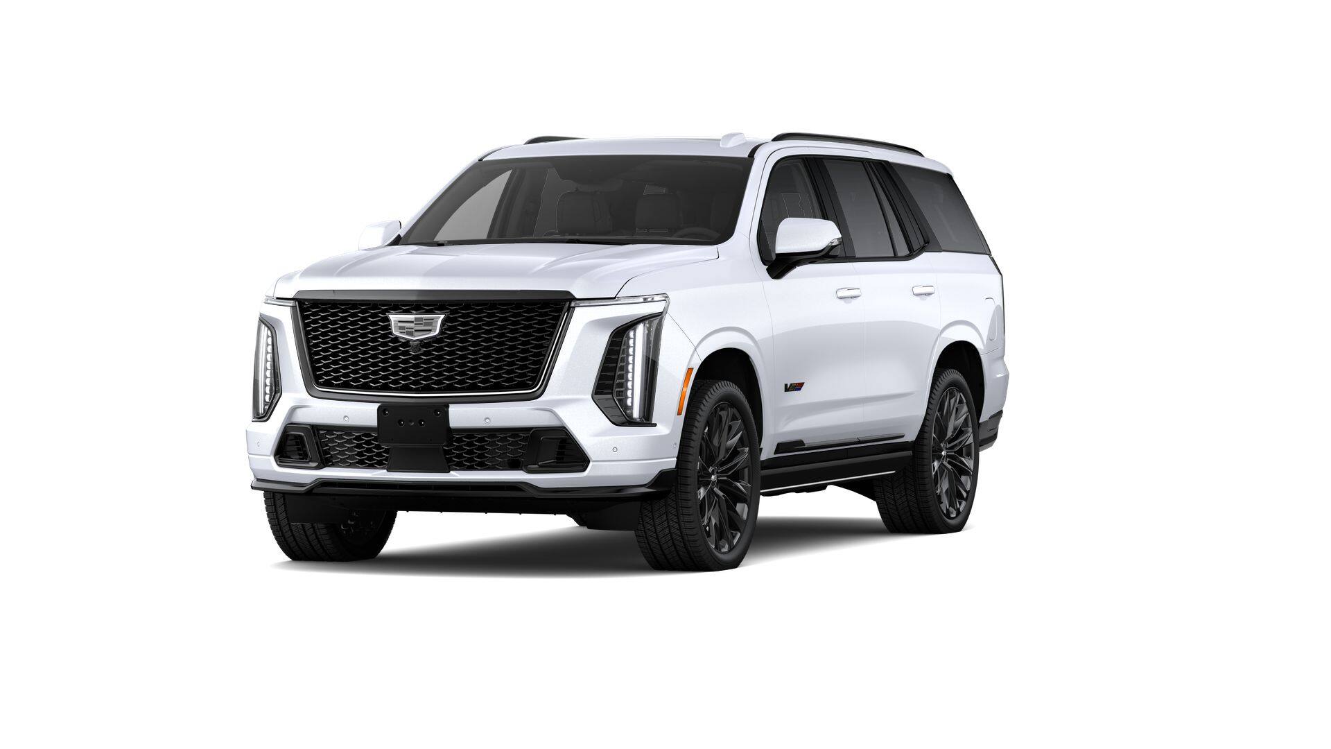 Vibrant White Tricoat 2026 Cadillac Escalade-V SUV / Crossover All-Wheel Drive Automatic