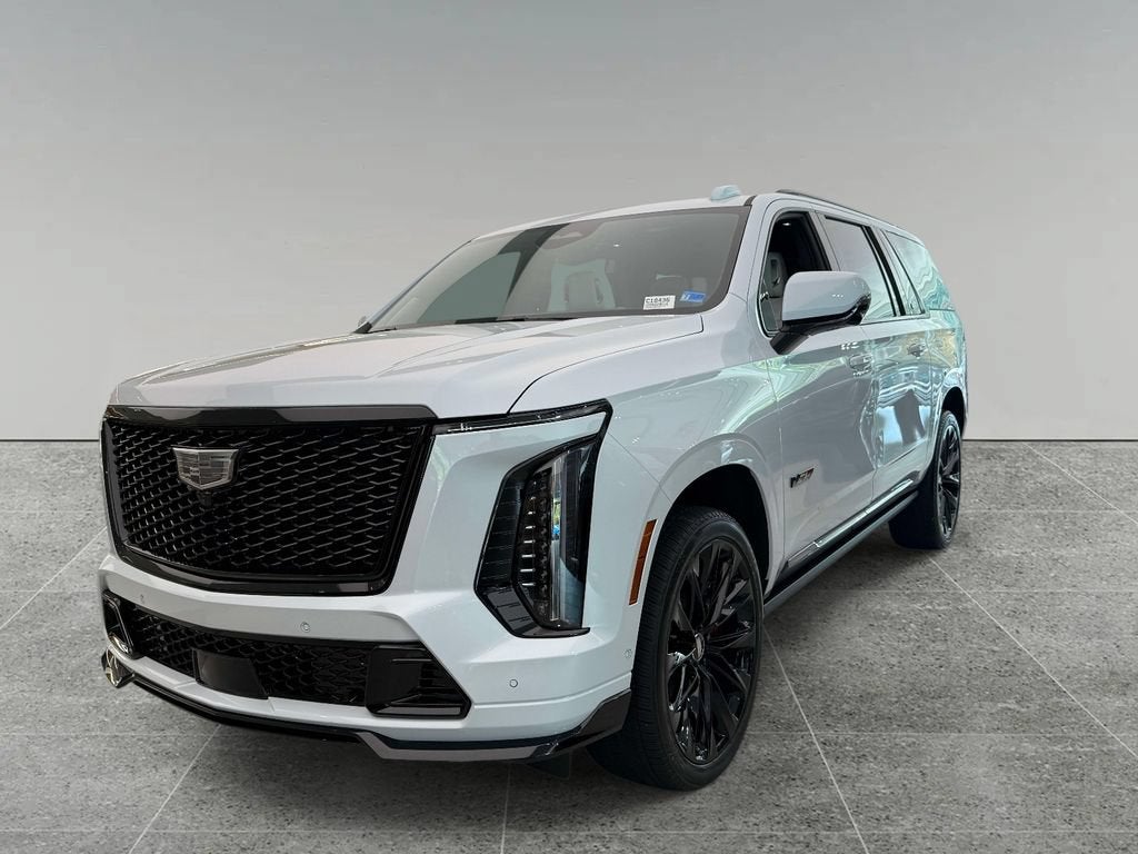 Vibrant White Tricoat 2026 Cadillac Escalade-V SUV / Crossover All-Wheel Drive Automatic