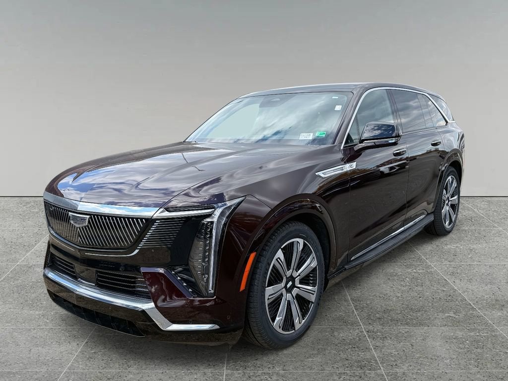 Black Cherry Tintcoat 2025 Cadillac Escalade IQ SUV / Crossover All-Wheel Drive Automatic