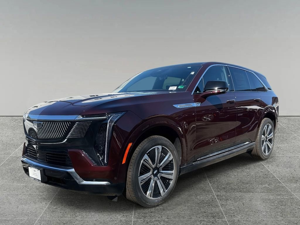 Black Cherry Tintcoat 2025 Cadillac Escalade IQ SUV / Crossover All-Wheel Drive Automatic