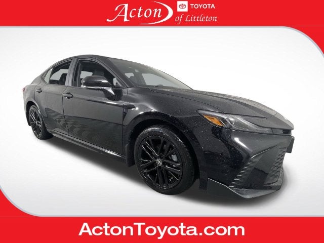 Midnight Black Metallic 2026 Toyota Camry Sedan All-Wheel Drive Continuously Variable Transmission